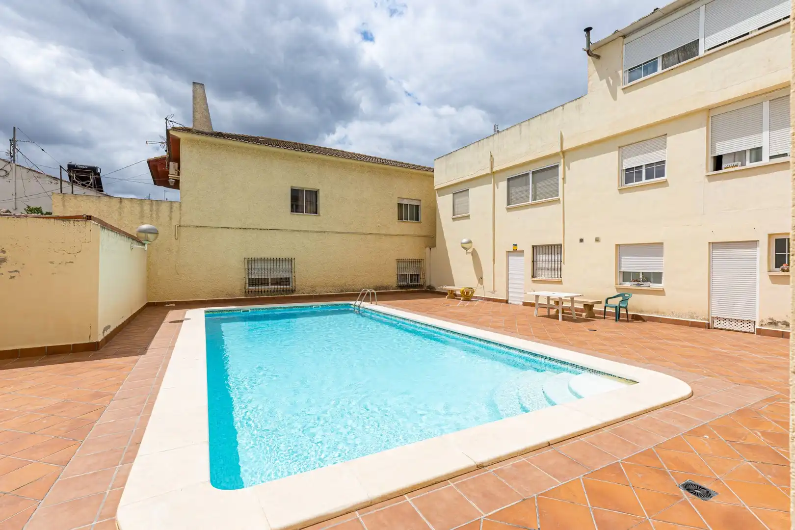 Piscina de Dúplex en venda en Murcia amb Aire condicionat, Jardí privat i Terrassa