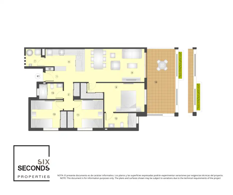 Apartament amb piscina en venda a San Juan de los Terreros, imagen 19