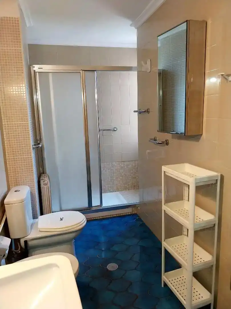 Bathroom of Flat for rent in Murcia  with Air Conditioner, Private garden and Parquet flooring