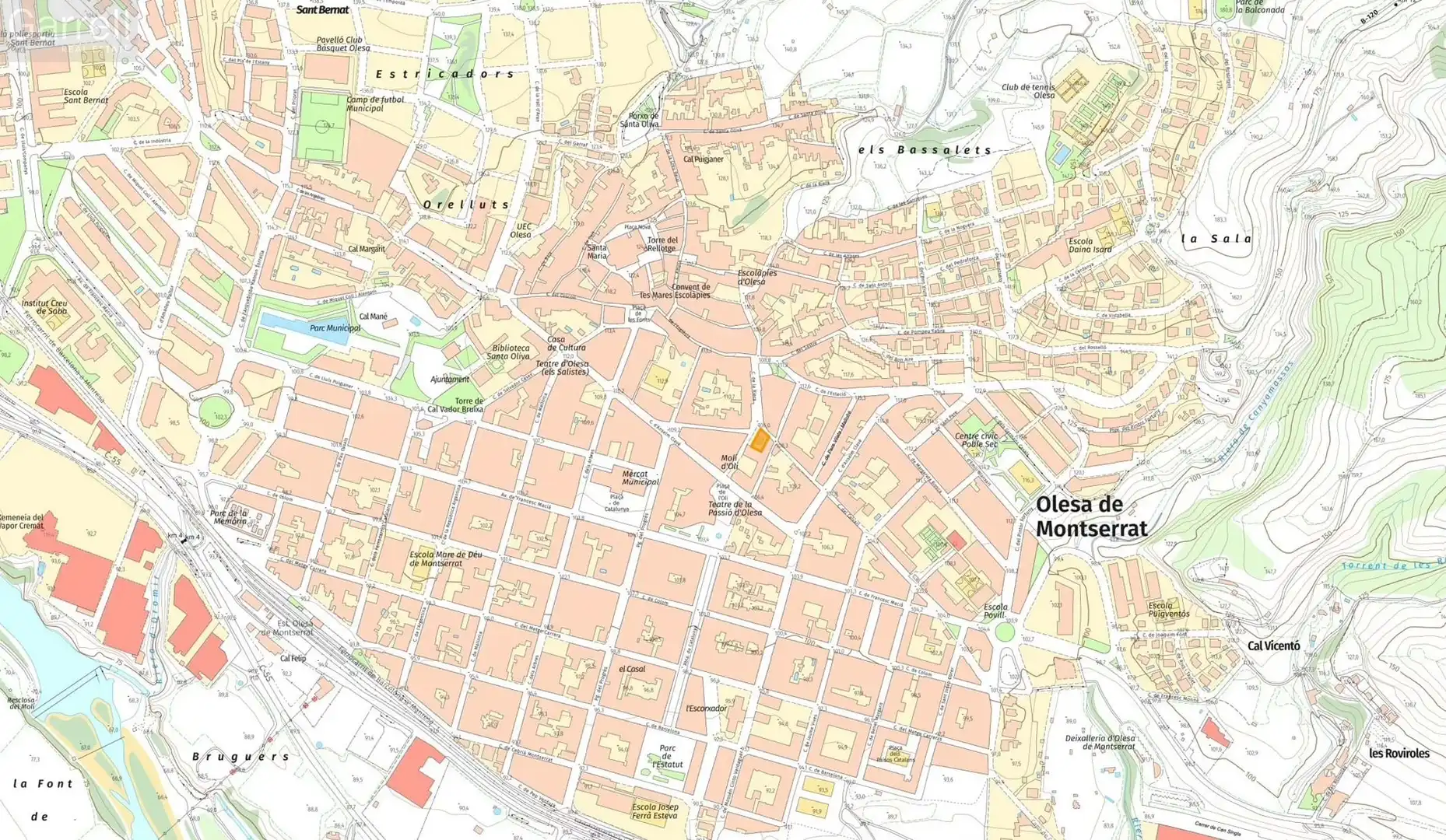 Terrenys i solars en venda a carrer CALVARI 
 OLESA DE MONTSERRAT (BARCELONA), imagen 8