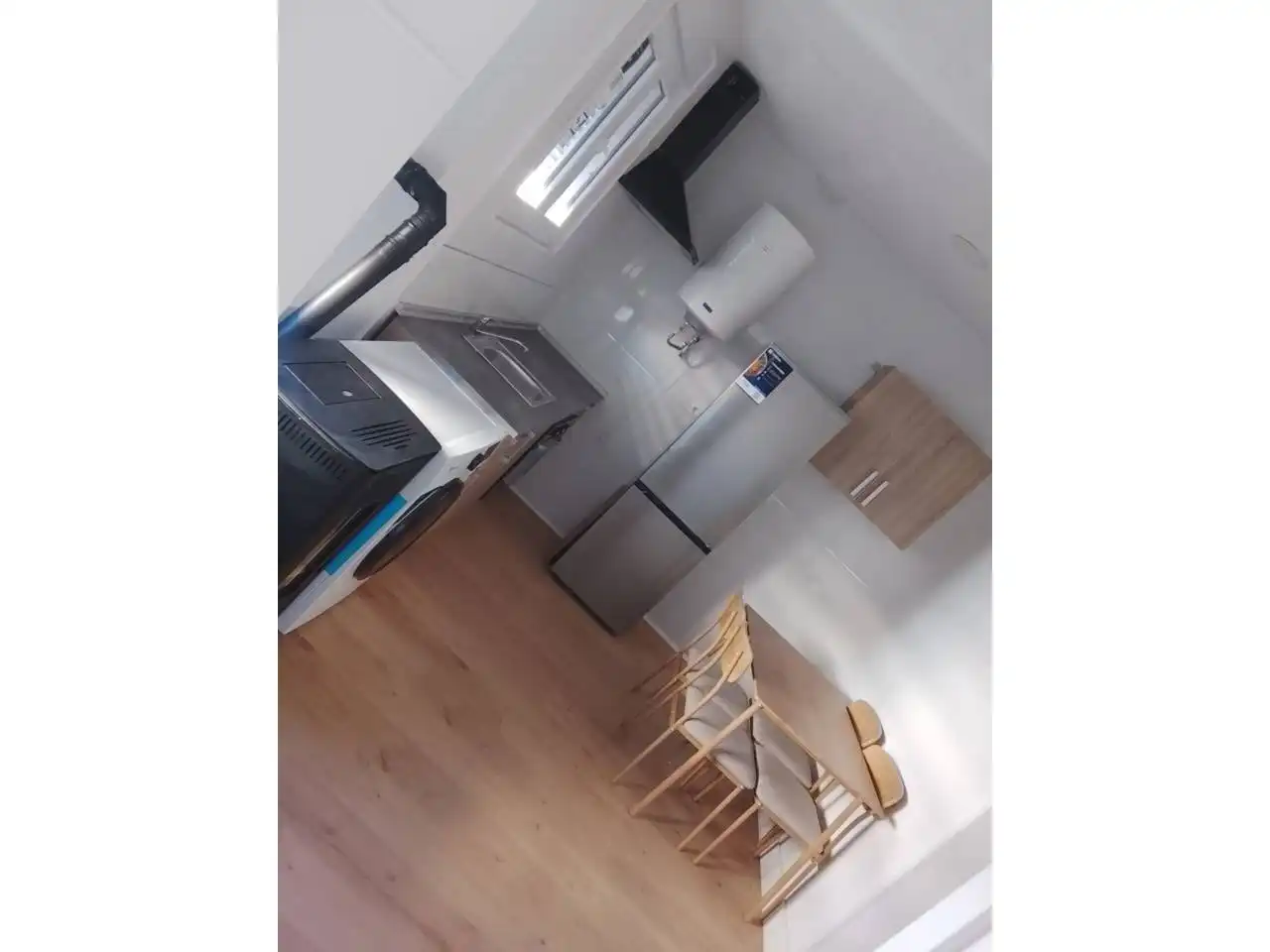 Cocina de Piso de alquiler en León Capital  con Calefacción y Balcón