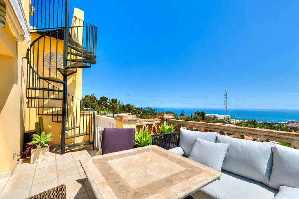 Terraza de Ático en venta en Benalmádena con Aire acondicionado, Terraza y Amueblado