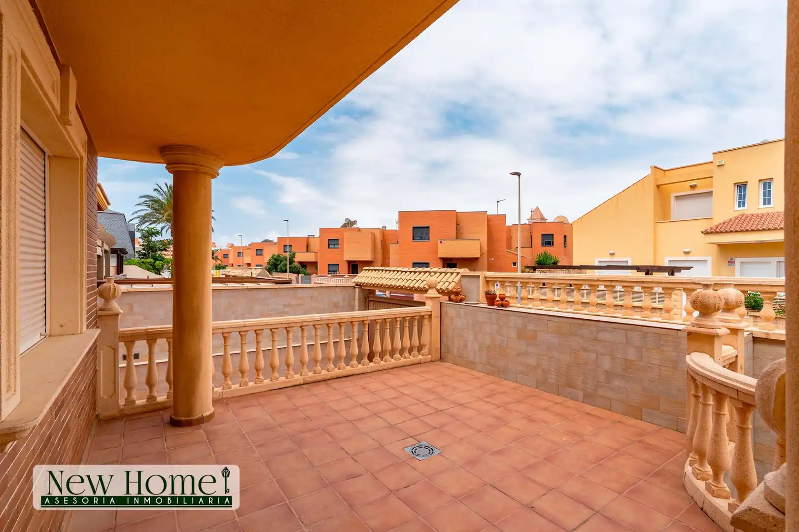 Terraza de Casa o chalet en venta en Roquetas de Mar con Aire acondicionado, Terraza y Amueblado