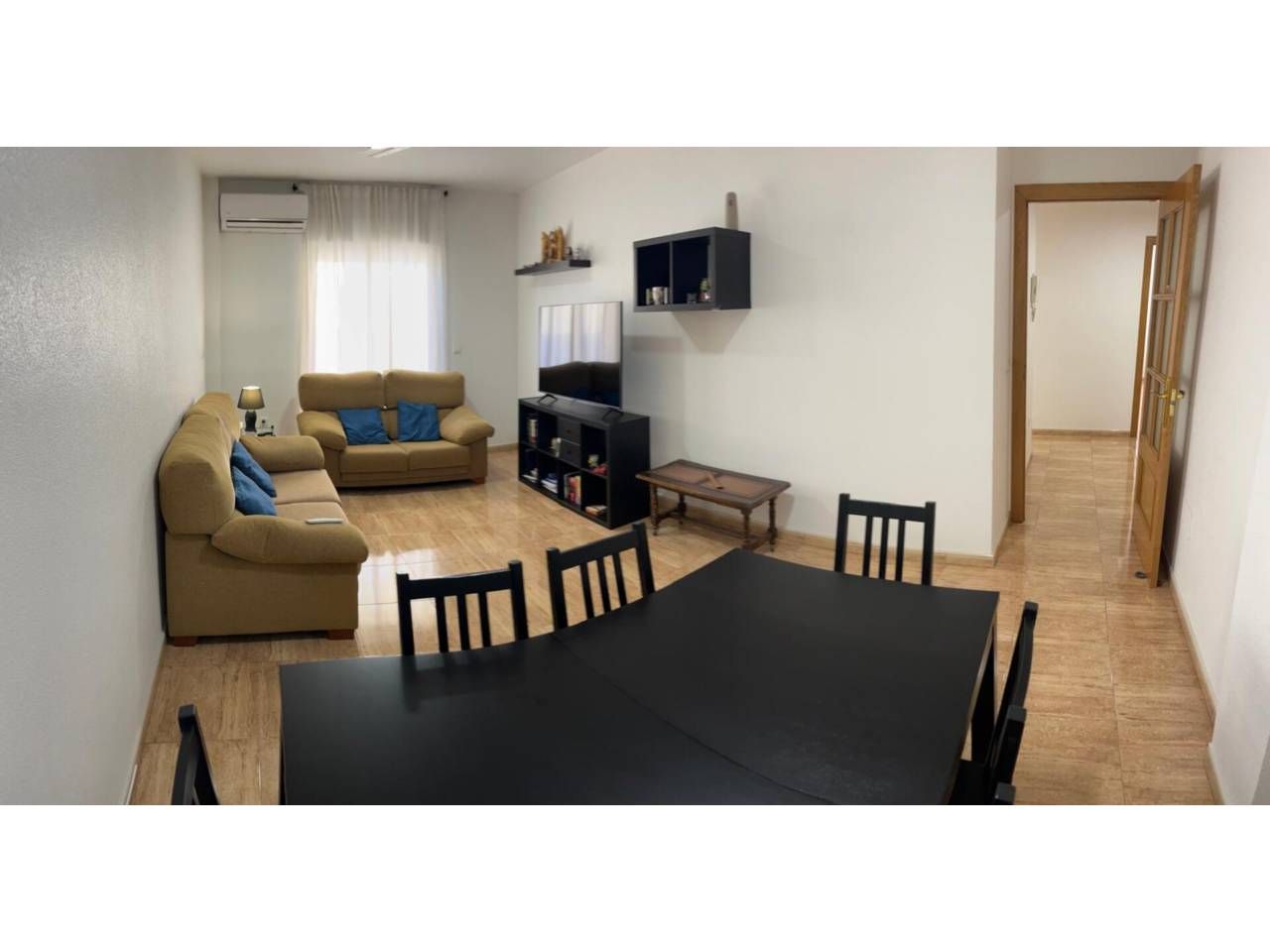 Sala de estar de Piso en venta en  Murcia Capital con Aire acondicionado, Terraza y Trastero