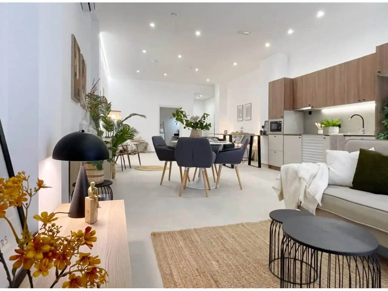 Sala de estar de Apartamento en venta en Valencia con Aire acondicionado y Trastero