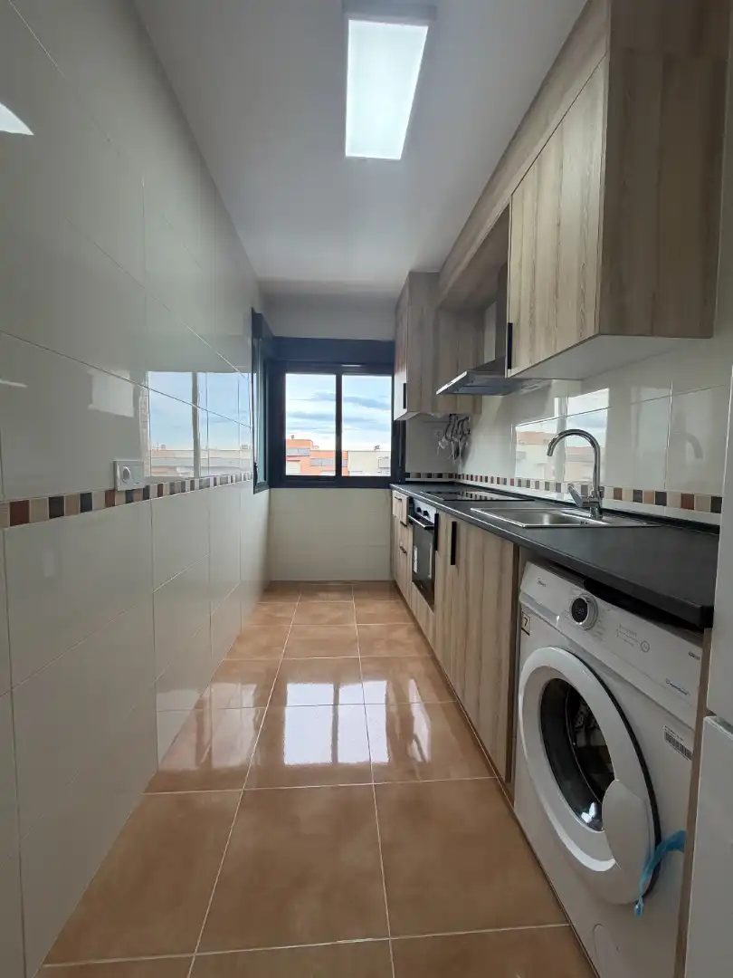 Küche von Wohnung zur Miete in Vícar mit Möbliert, Balkon und Gemeinschaftspool