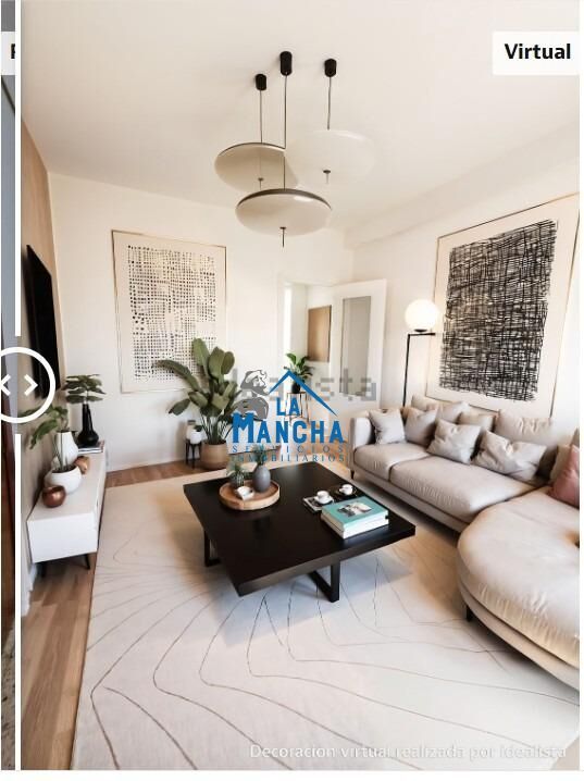 Sala d'estar de Pis en venda en  Albacete Capital amb Aire condicionat, Calefacció i Balcó