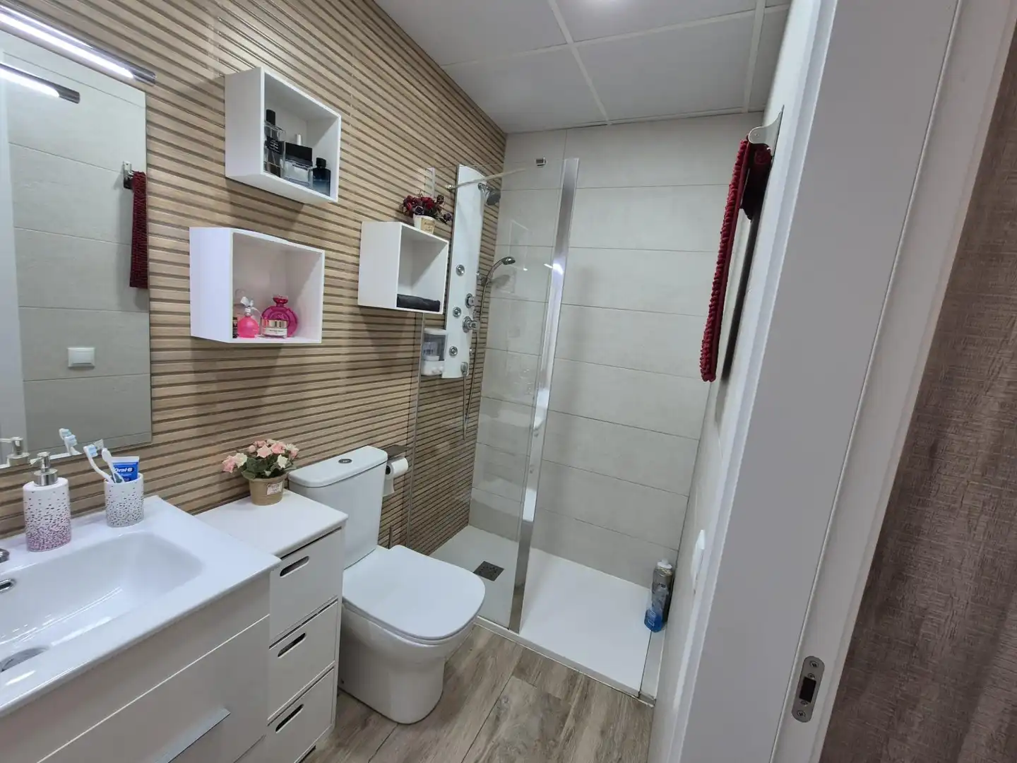 Bany de Casa o xalet en venda en La Ràpita amb Aire condicionat, Terrassa i Moblat