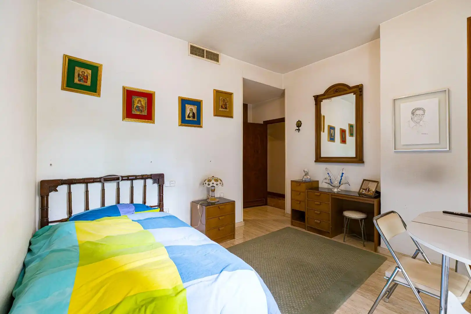 Bedroom of Flat for sale in Murcia  with Heating and Parquet flooring