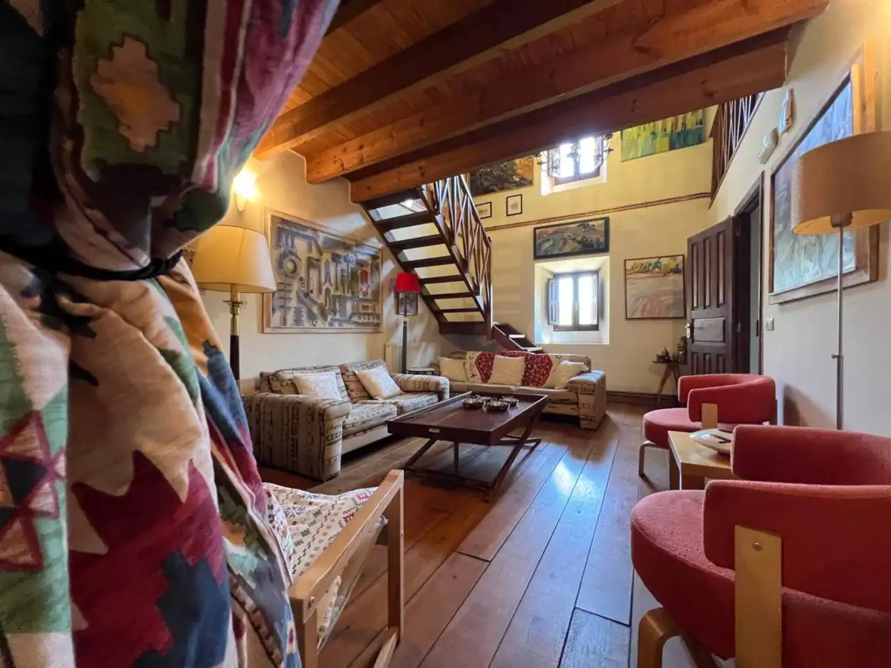 Living room of Country homes for sale in Las Quintanillas  with Heating, Private garden and Terrace