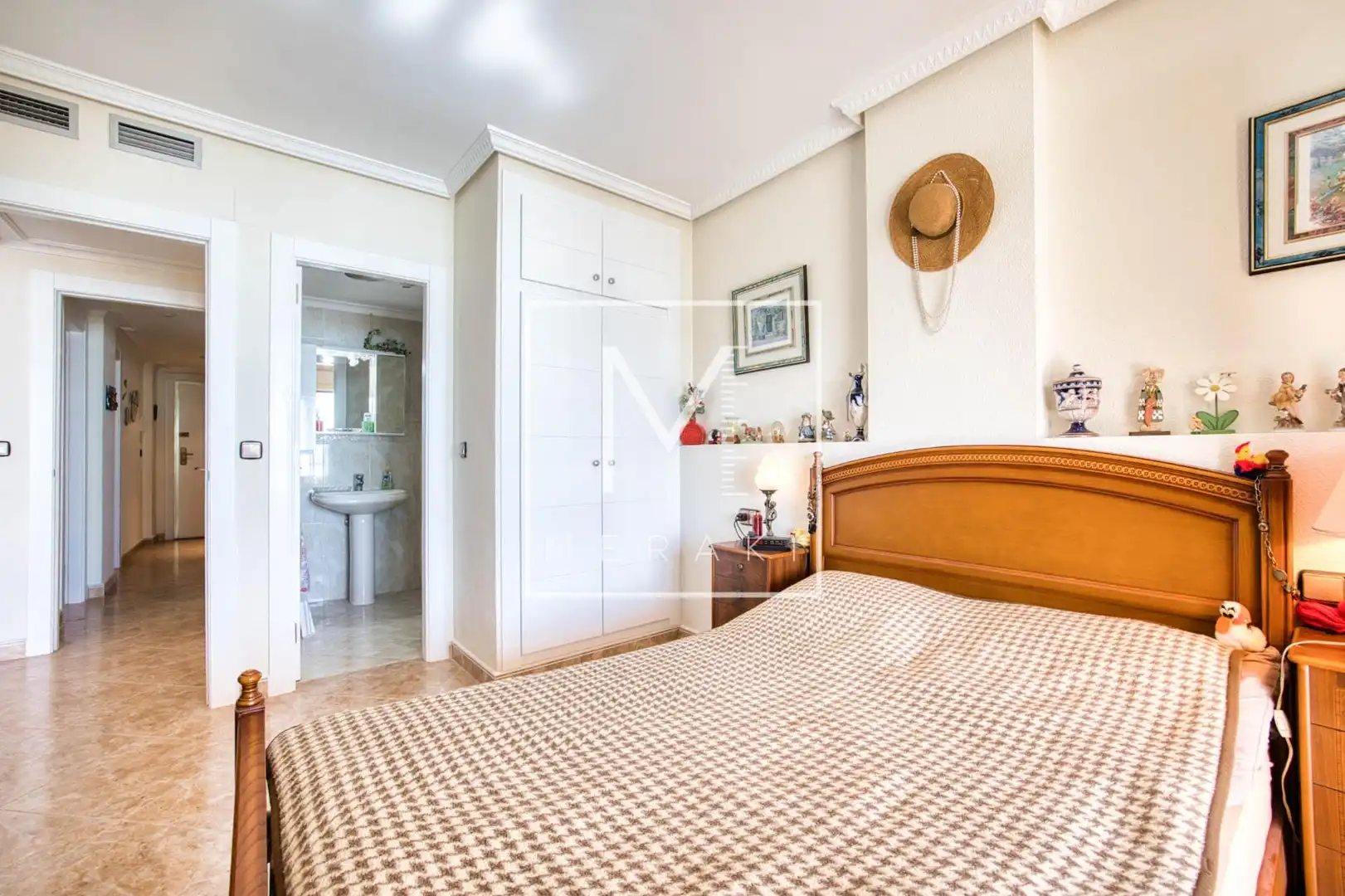 Habitación de Apartamento en venta en Calpe / Calp con Aire acondicionado, Jardín privado y Terraza
