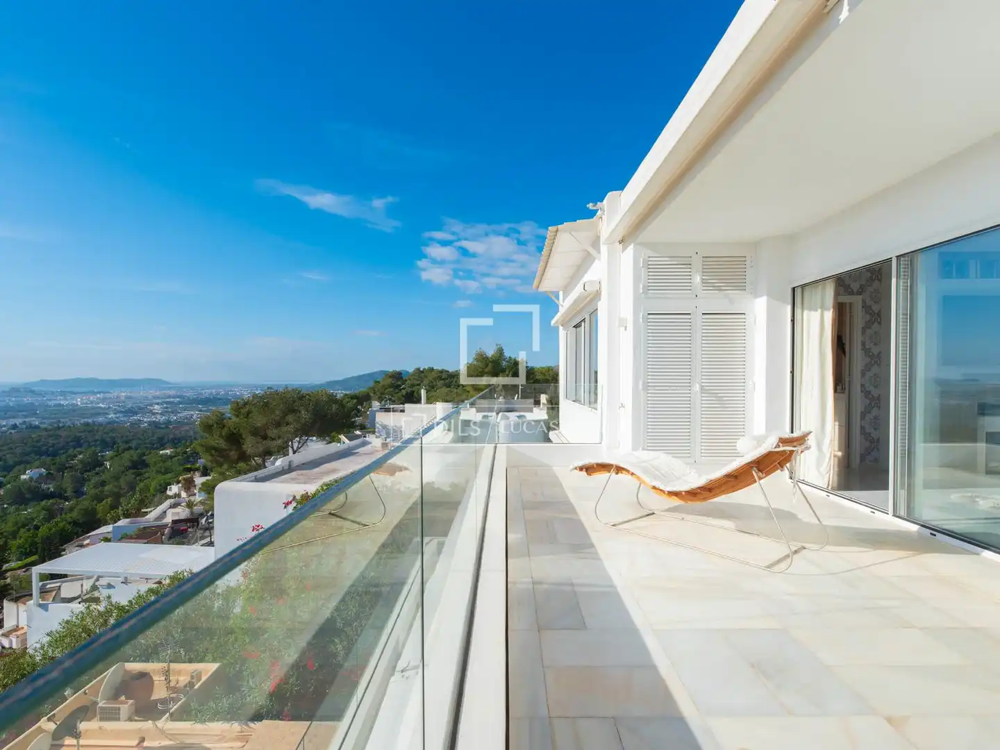Terrace of Houses for sale in Santa Eulària des Riu  with Air Conditioner, Heating and Private garden