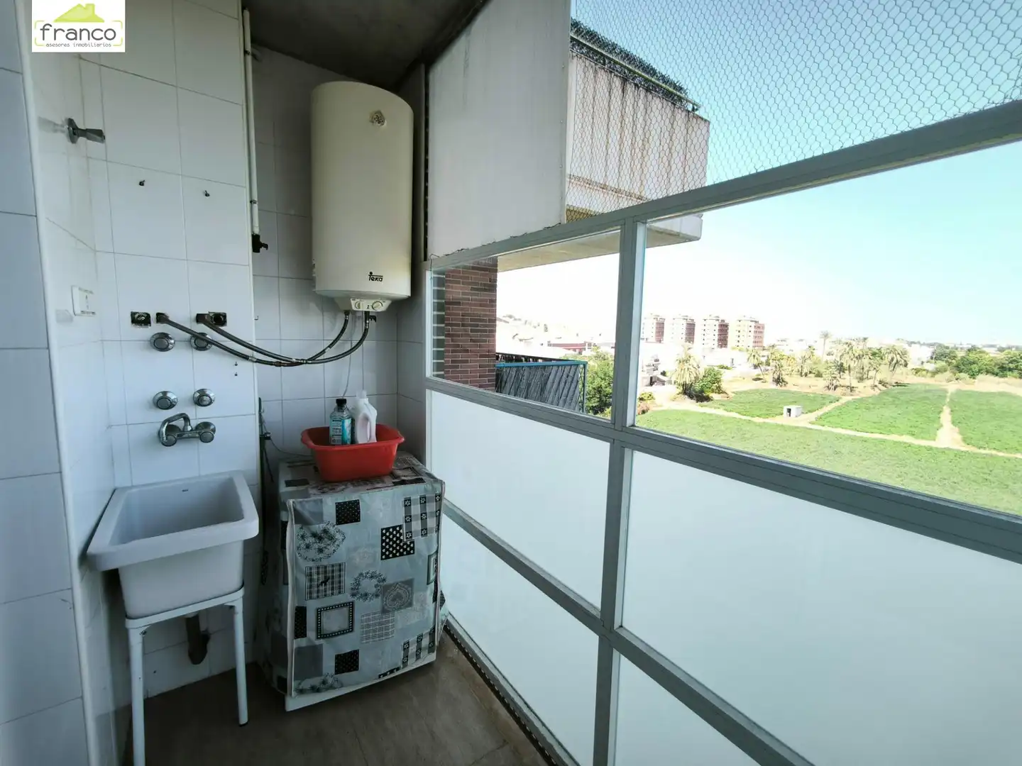 Balcony of Flat for sale in Murcia  with Air Conditioner, Terrace and Furnished