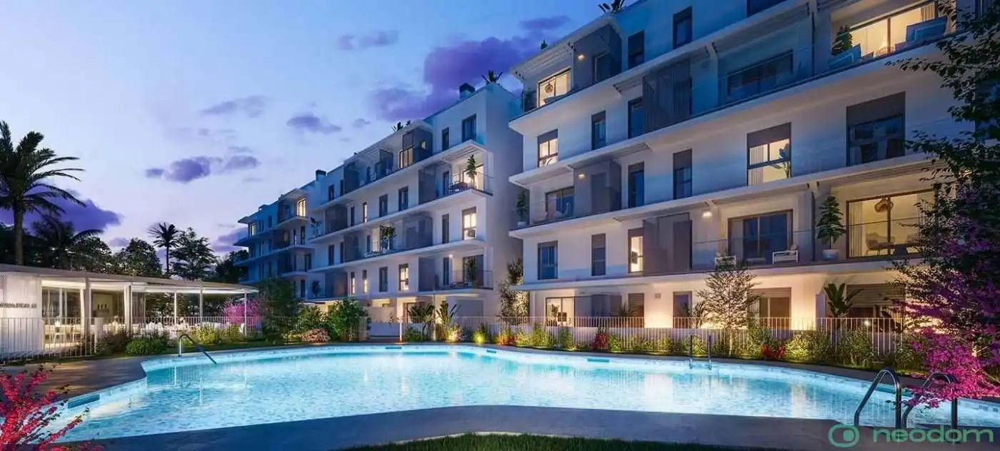 Schwimmbecken von Wohnung zum Verkauf in Dénia
