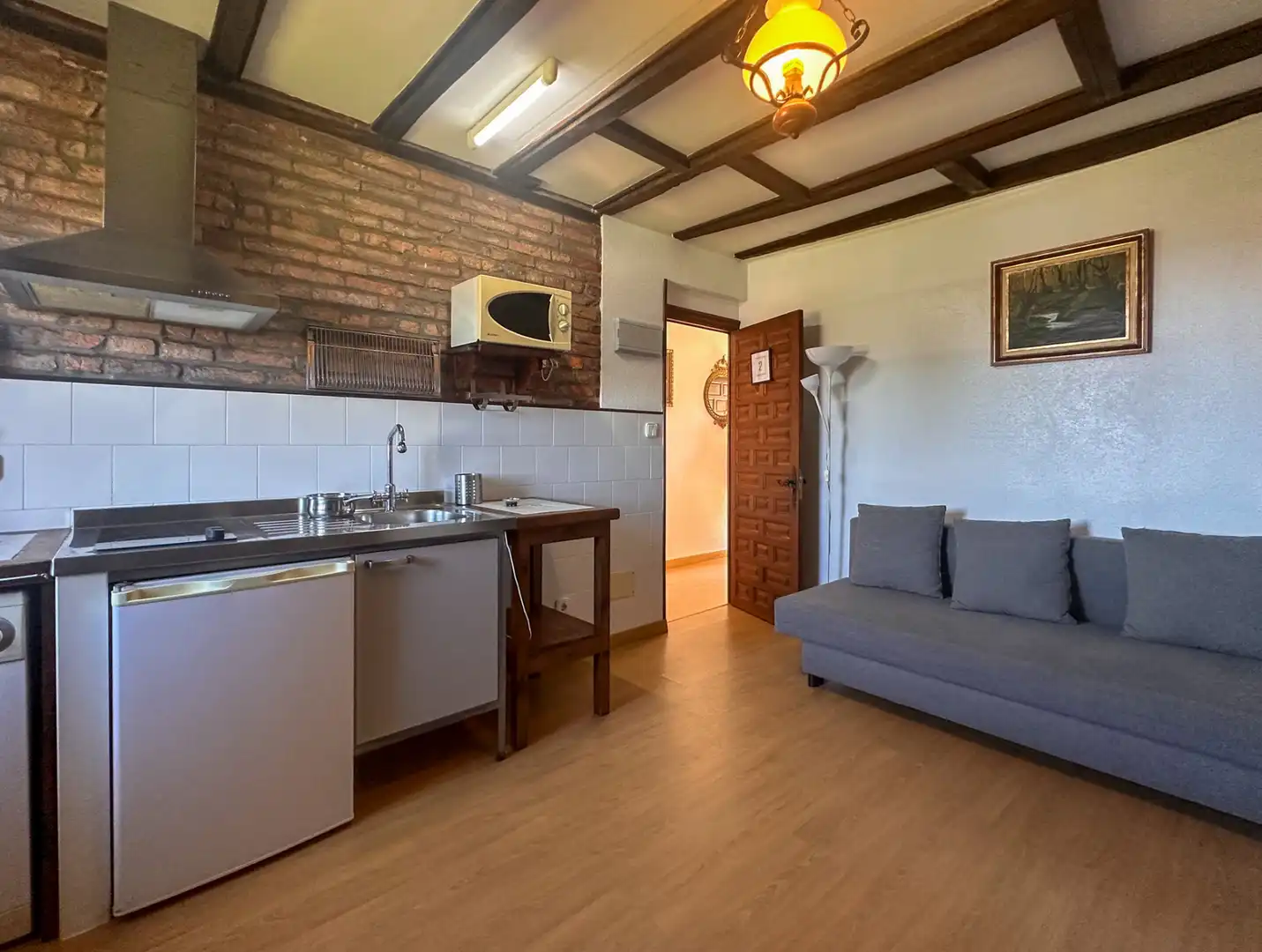 Cocina de Casa o chalet en venta en Alfoz de Lloredo con Calefacción, Jardín privado y Terraza