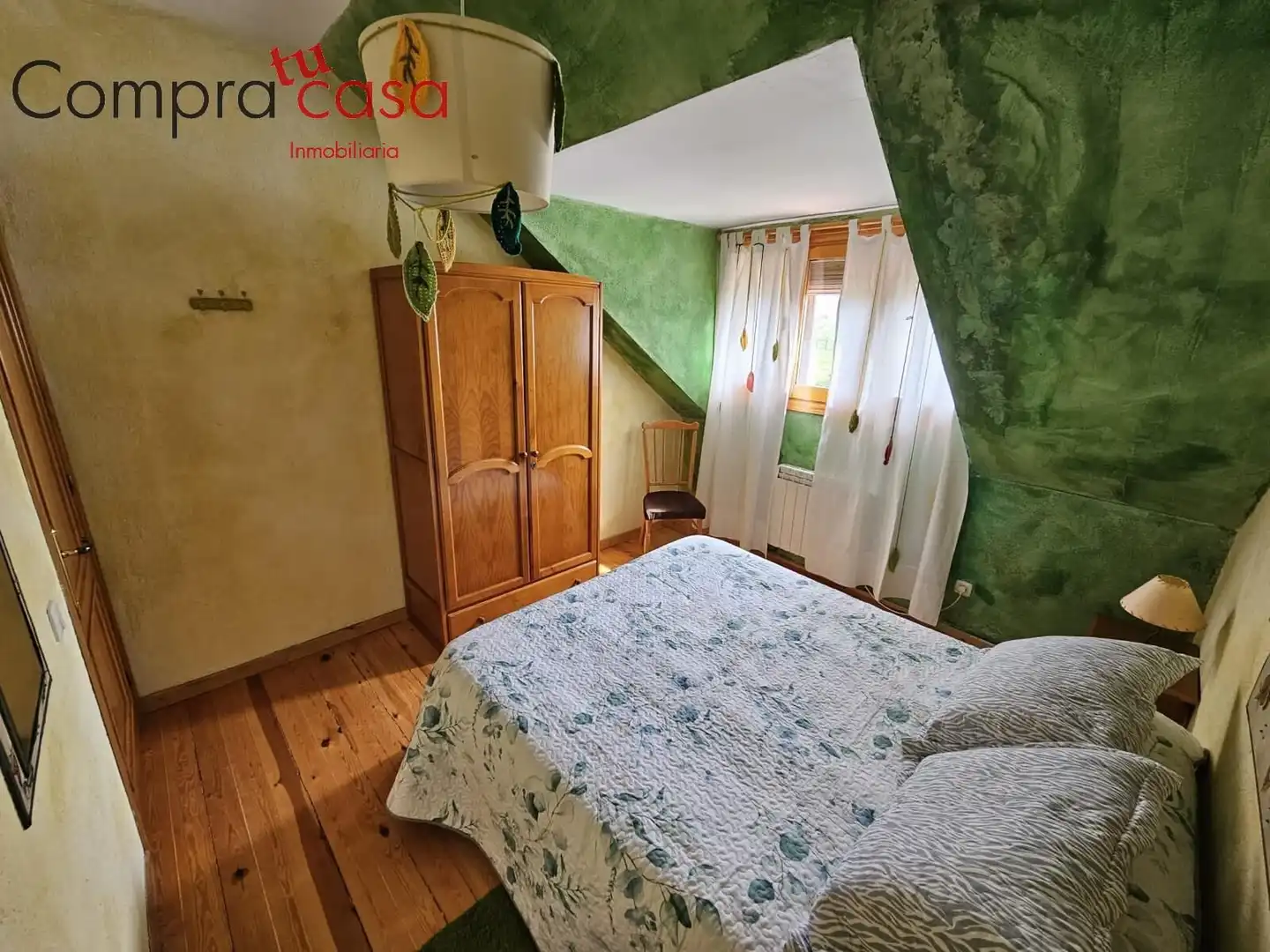 Habitación de Casa o chalet en venta en Valverde del Majano con Calefacción, Jardín privado y Terraza