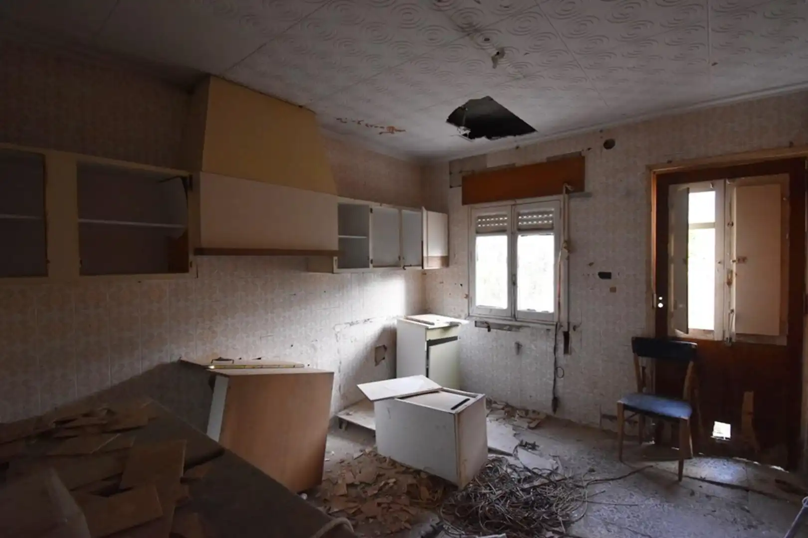 Cocina de Casa o chalet en venta en Mazarrón con Terraza
