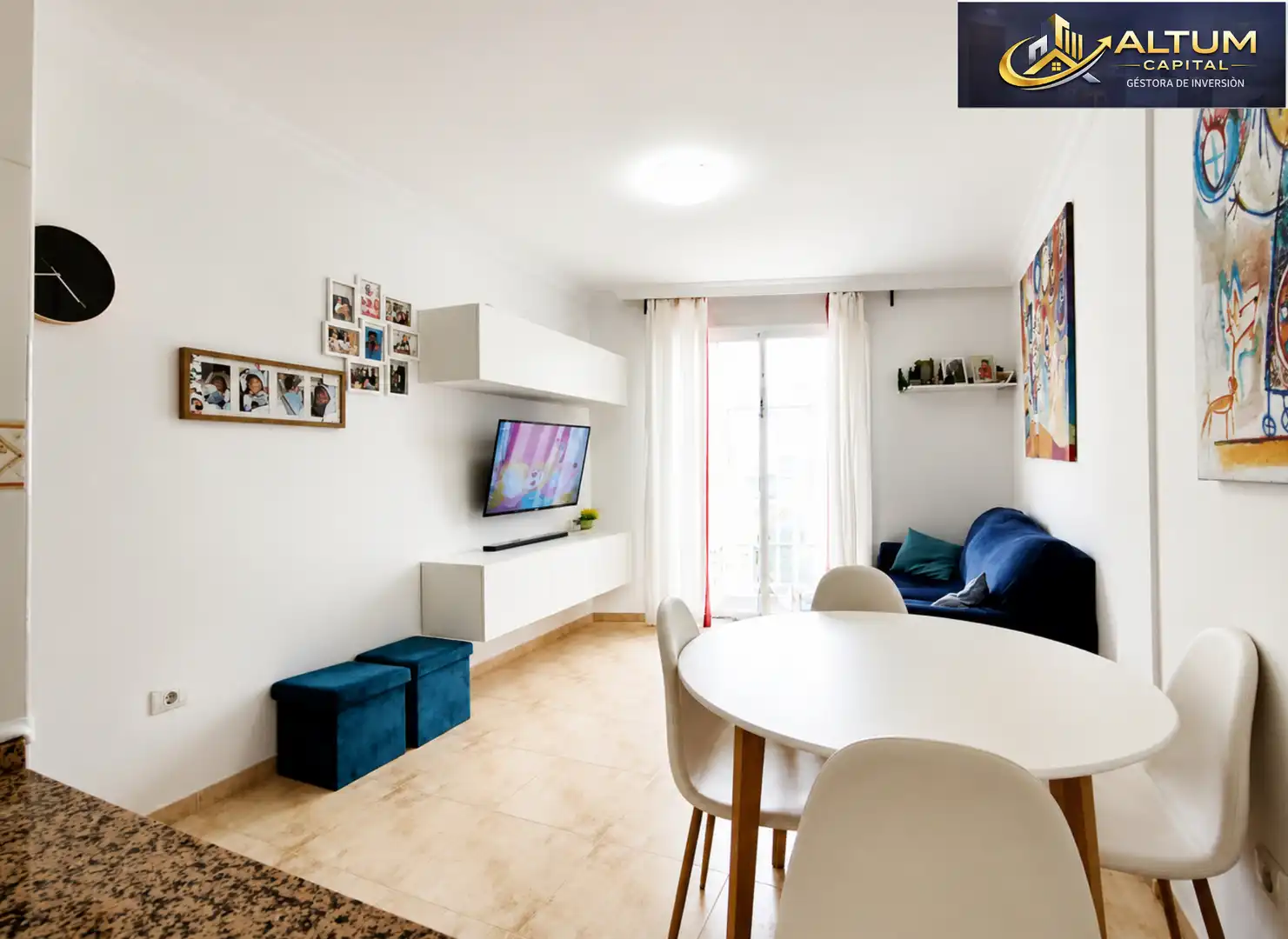 Sala de estar de Piso en venta en Arona con Trastero, Amueblado y Lavadora