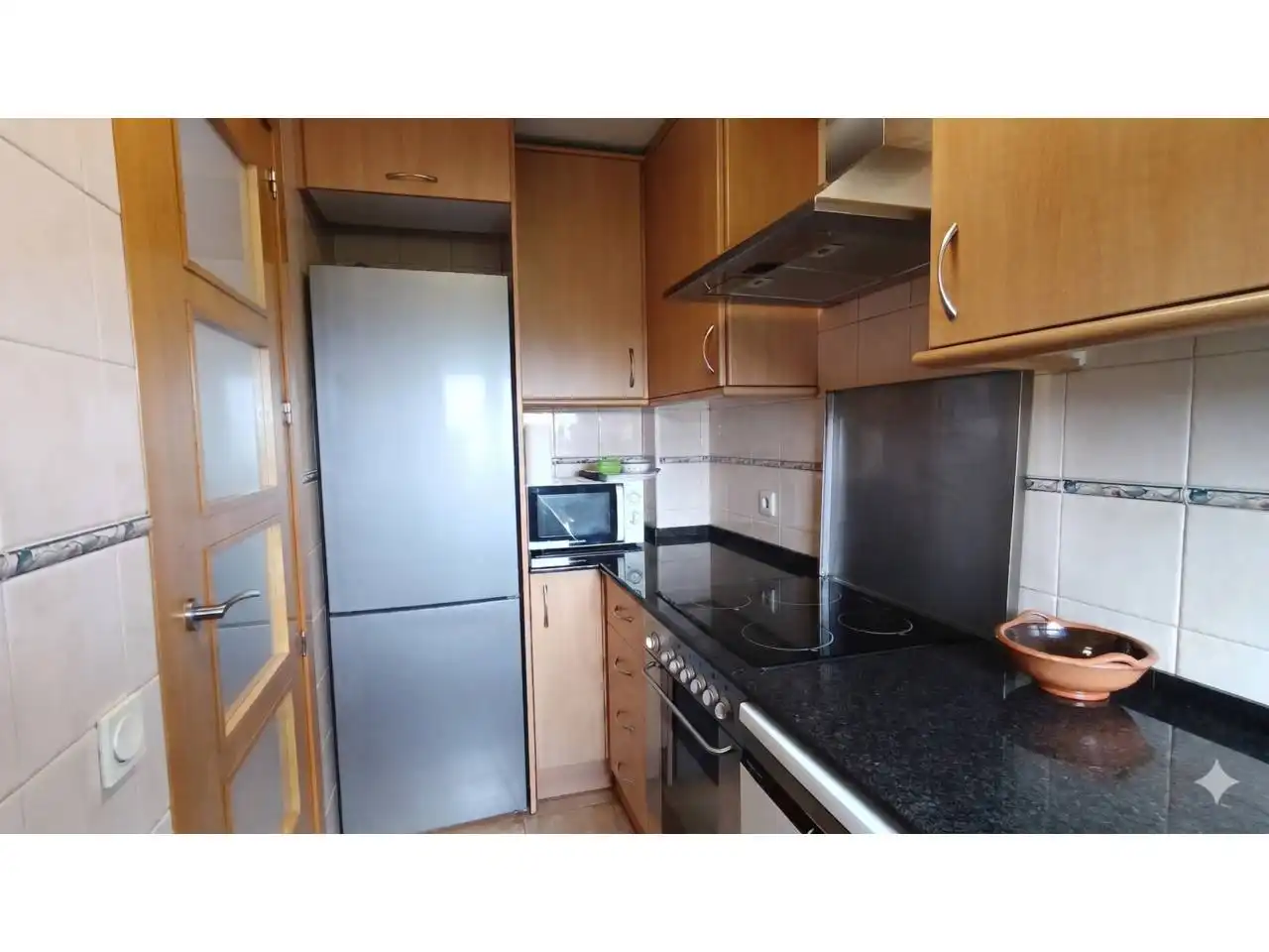 Cocina de Dúplex en venta en Berga con Calefacción, Trastero y Balcón