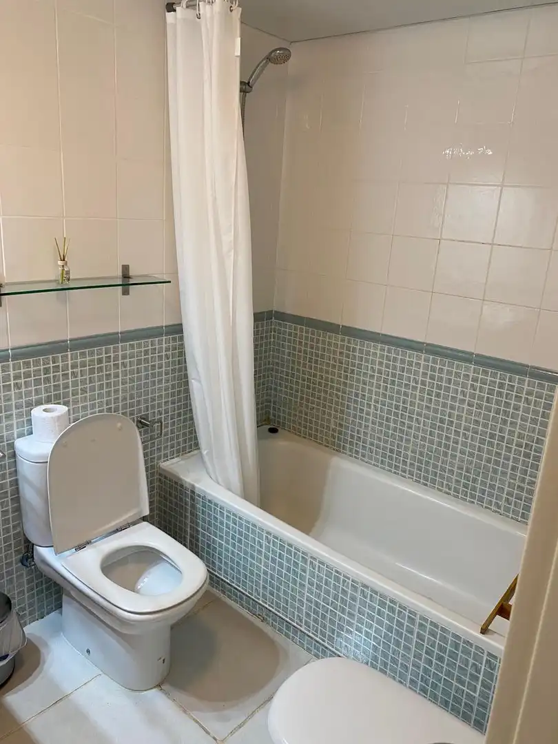Bathroom of Flat for rent in Vera  with Air Conditioner, Terrace and Furnished