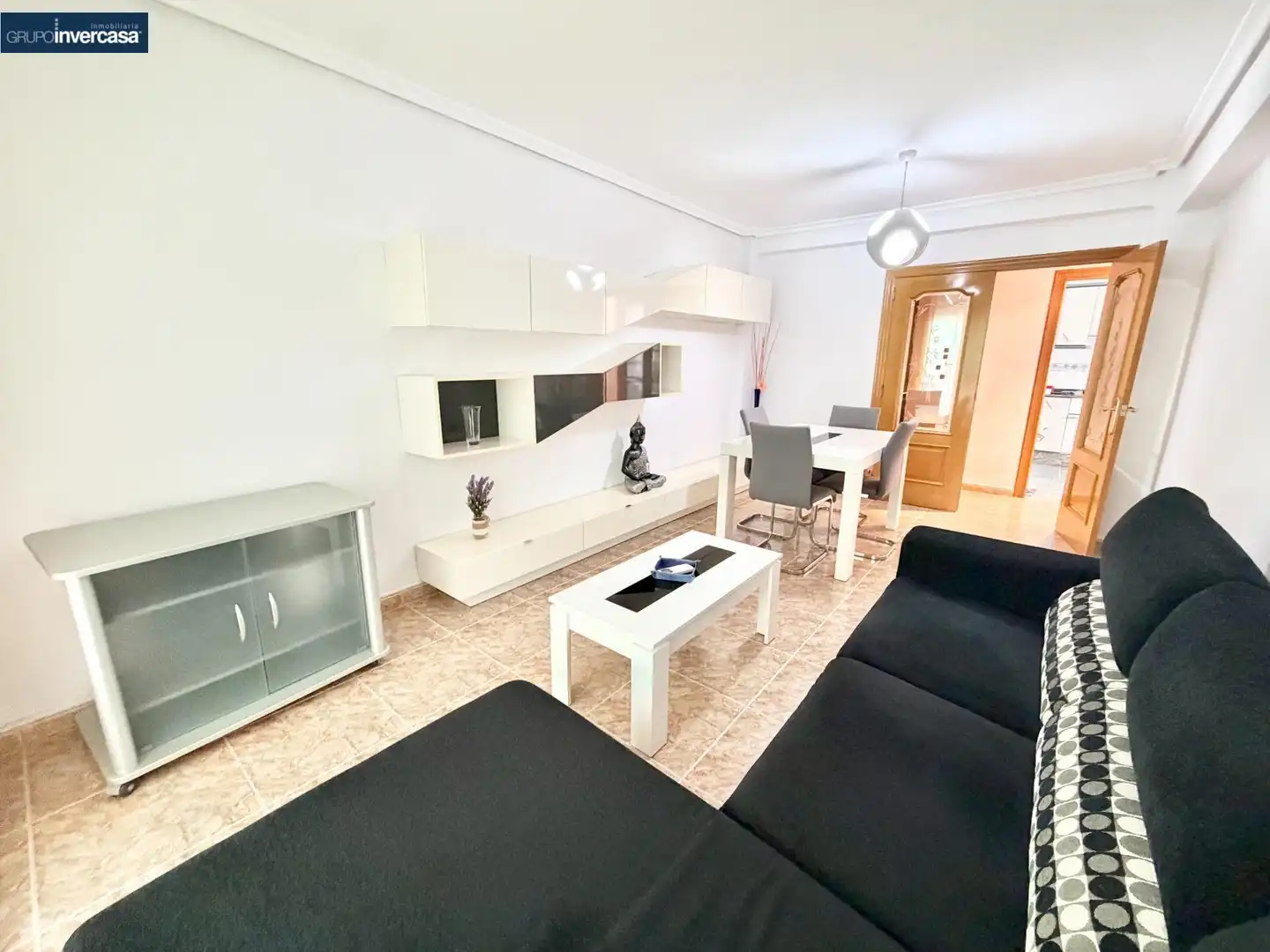 Living room of Flat for rent in Quart de Poblet  with Air Conditioner, Furnished and Balcony