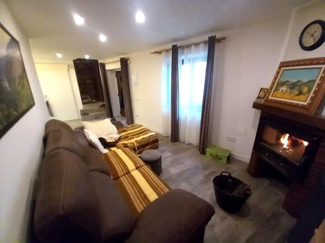 Sala de estar de Casa o chalet en venta en Baraona con Trastero y Balcón