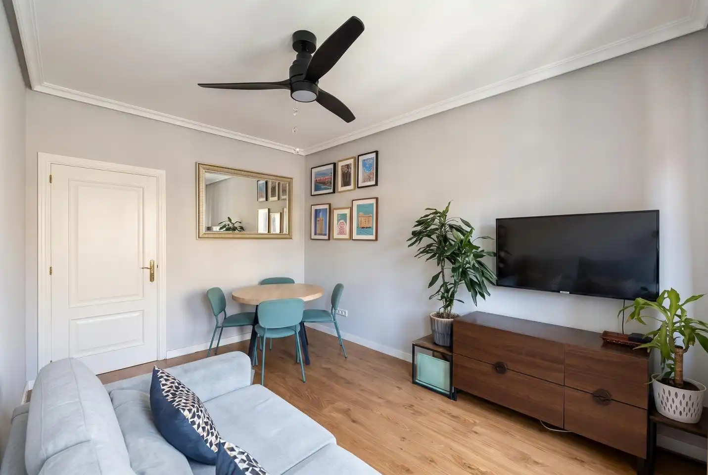 Sala de estar de Piso en venta en Madrid con Aire acondicionado, Calefacción y Terraza
