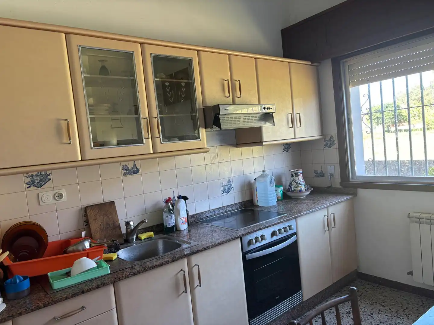 Kitchen of Houses for sale in Ponteceso  with Furnished, Oven and Microwave