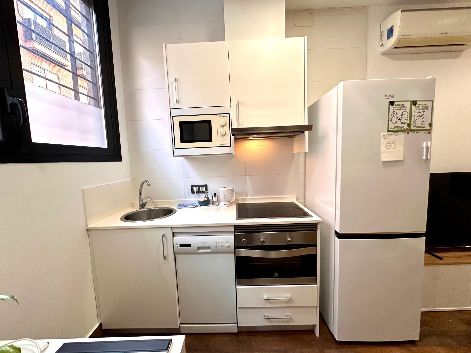 Cuina de Estudi en venda en  Madrid Capital amb Aire condicionat