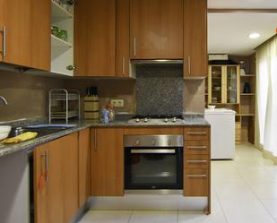 Kitchen of Duplex for sale in La Bisbal d'Empordà  with Heating, Terrace and Storage room