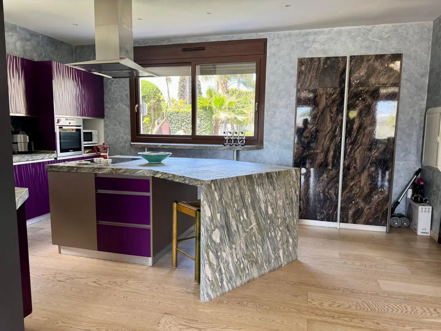 Cuina de Casa o xalet de lloguer en Marbella amb Aire condicionat, Calefacció i Jardí privat