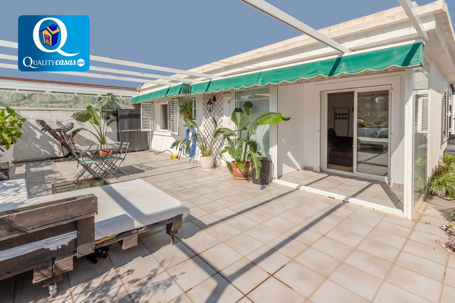 Terraza de Ático en venta en Alicante / Alacant con Aire acondicionado, Calefacción y Terraza