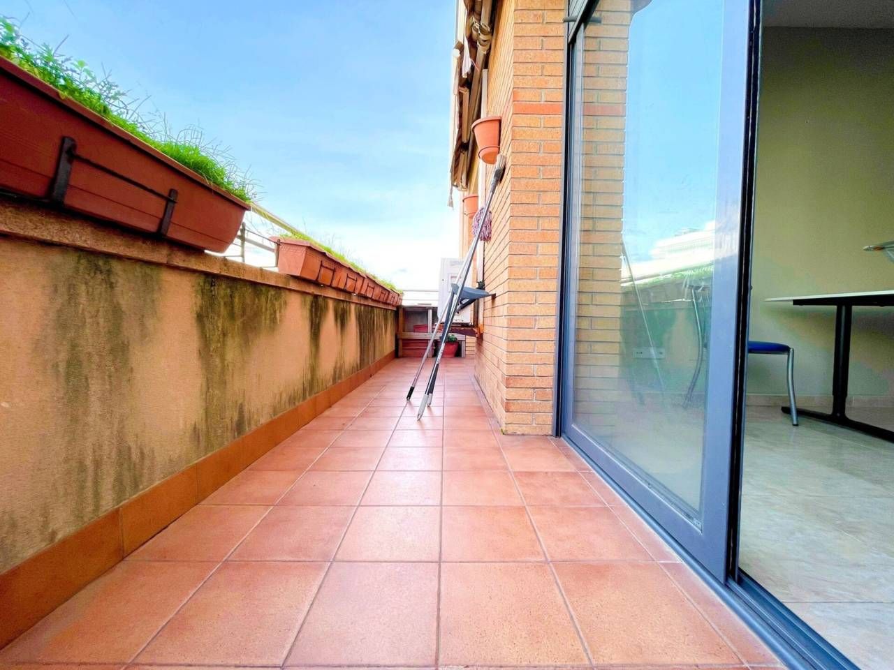 Terrace of Flat for sale in Cerdanyola del Vallès  with Air Conditioner, Heating and Storage room