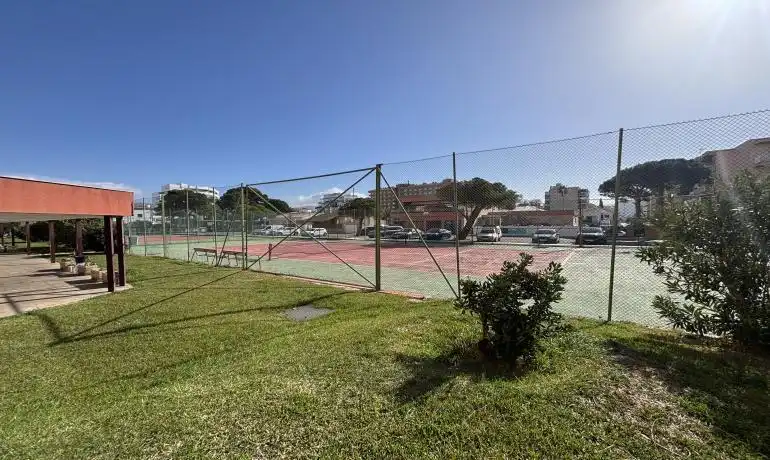 Parking of Flat for sale in Roses  with Private garden, Terrace and Swimming Pool