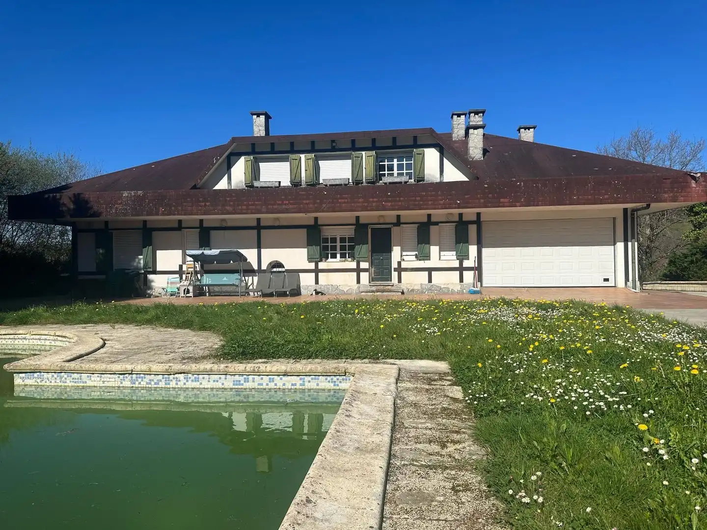 Vista exterior de Casa o chalet en venta en Meñaka con Calefacción, Jardín privado y Terraza
