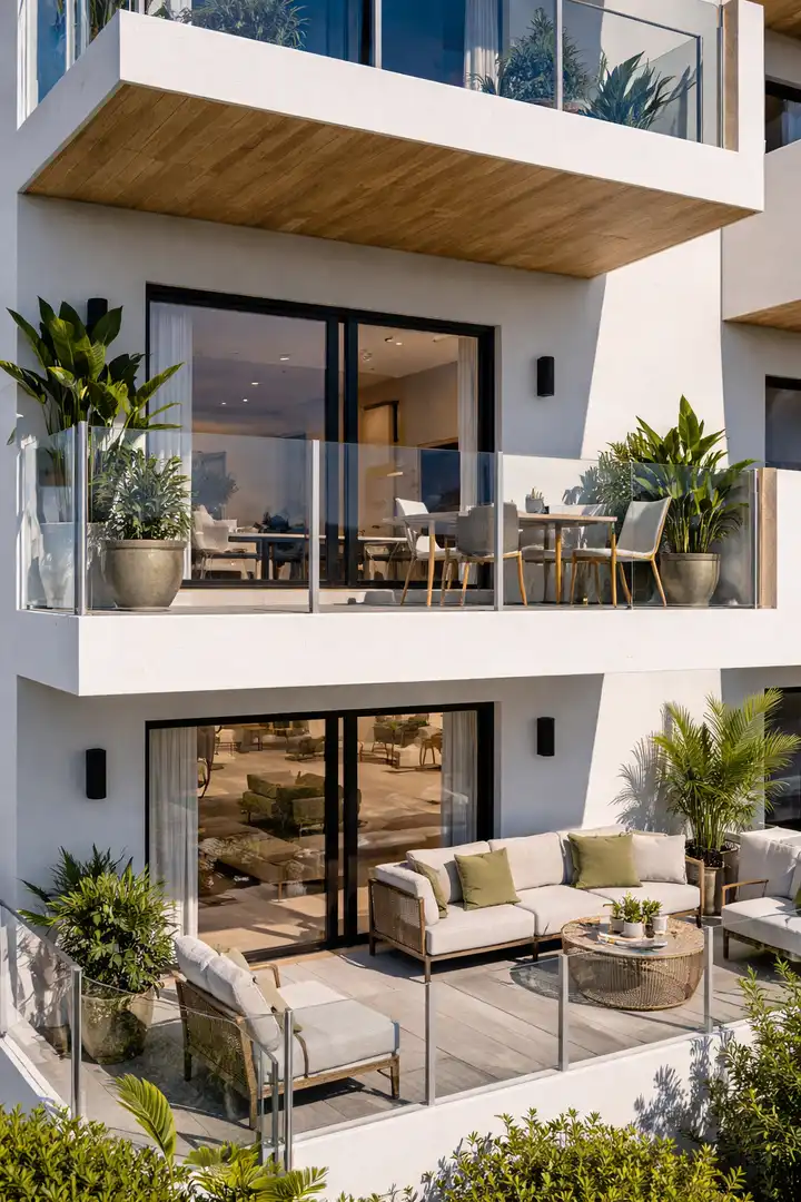 Terrassa de Apartament en venda en Estepona amb Aire condicionat, Terrassa i Piscina