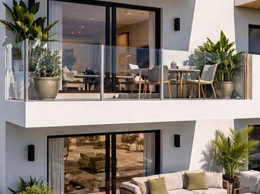 Apartament amb piscina en venda a Estepona Pueblo