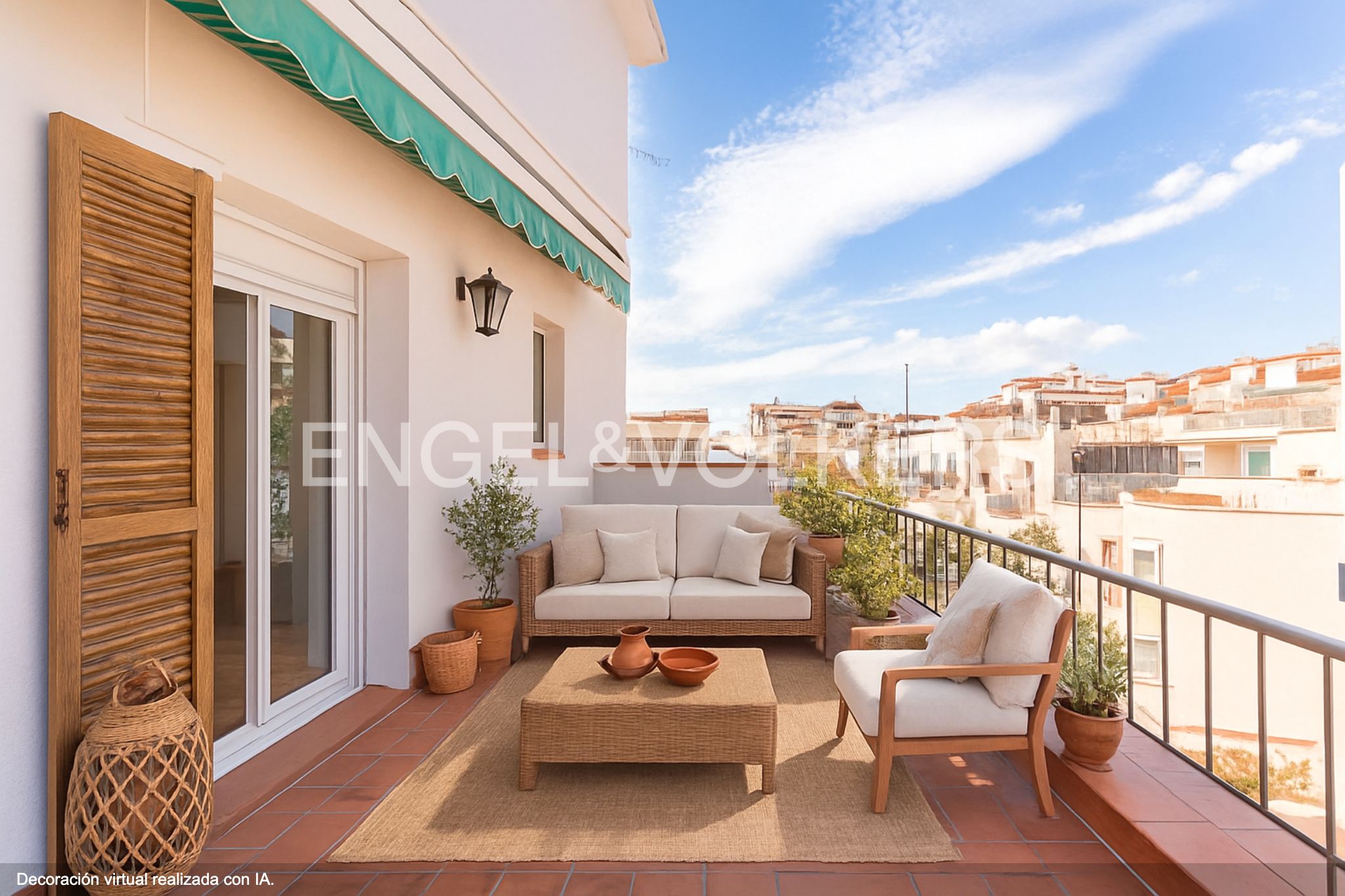 Terrassa de Àtic en venda en  Barcelona Capital amb Aire condicionat, Calefacció i Terrassa