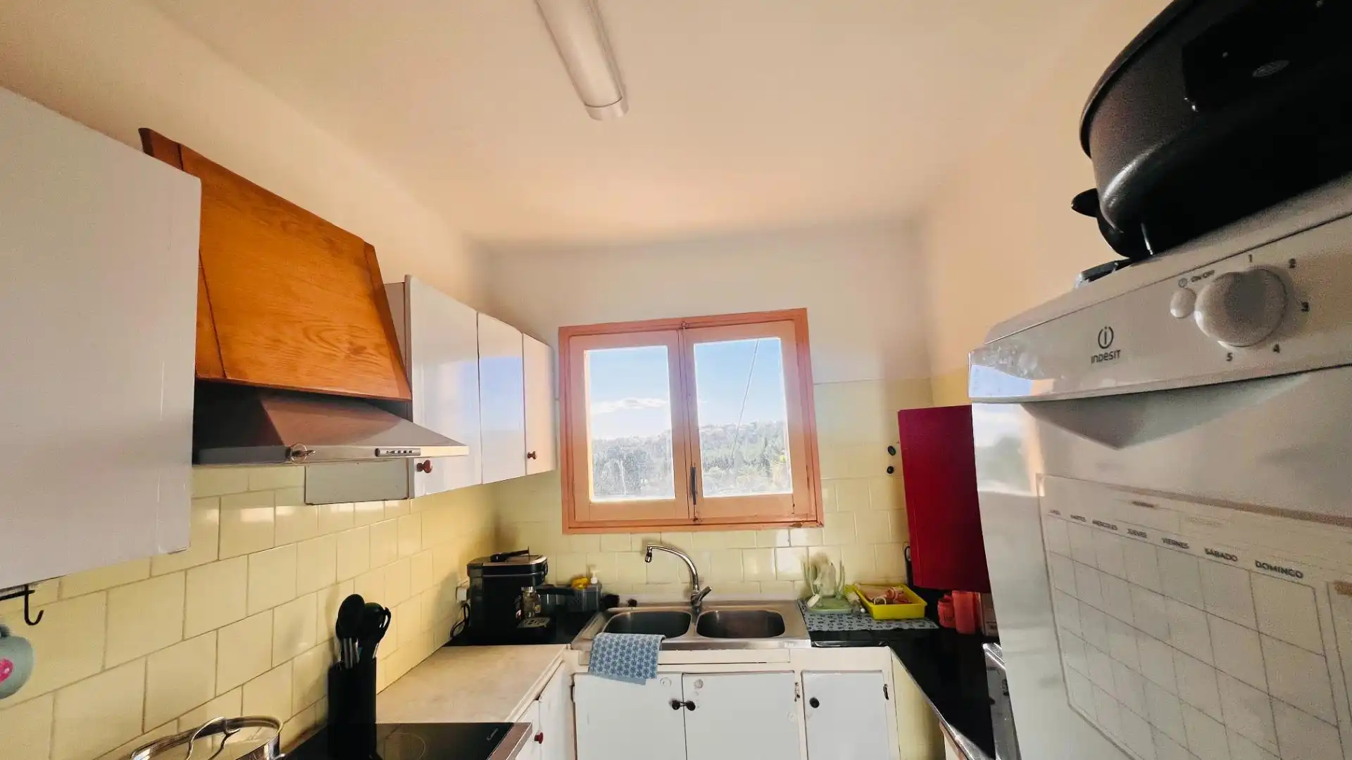 Cocina de Finca rústica en venta en Pratdip con Aire acondicionado, Jardín privado y Terraza
