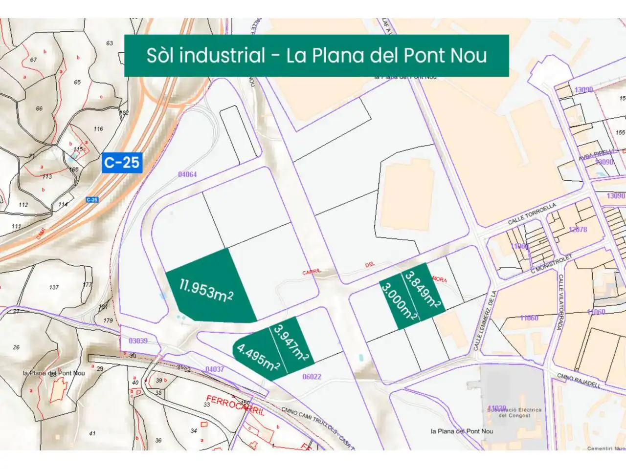 Residential land for sale in Calle Plana del Pont Nou, imagen 8