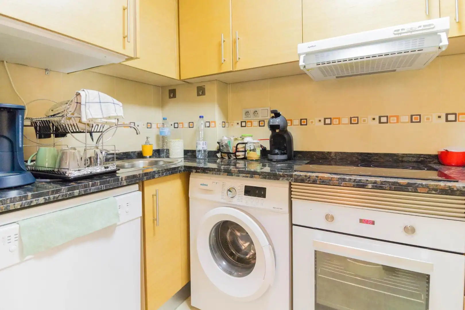 Kitchen of Flat for rent in Redován  with Air Conditioner, Storage room and Furnished