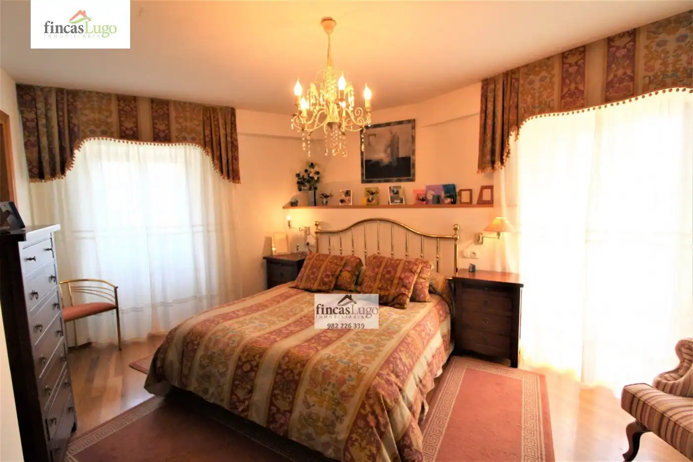 Habitación de Casa o chalet en venta en Lugo con Jardín privado, Terraza y Trastero