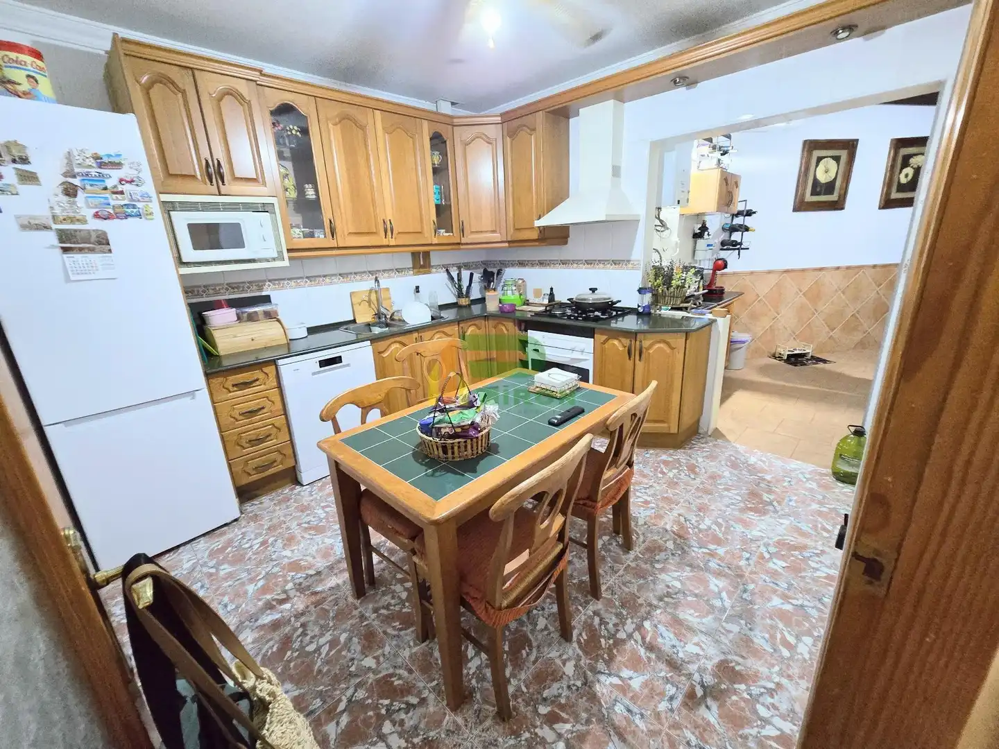 Kitchen of Flat for sale in Lorca  with Air Conditioner, Terrace and Storage room