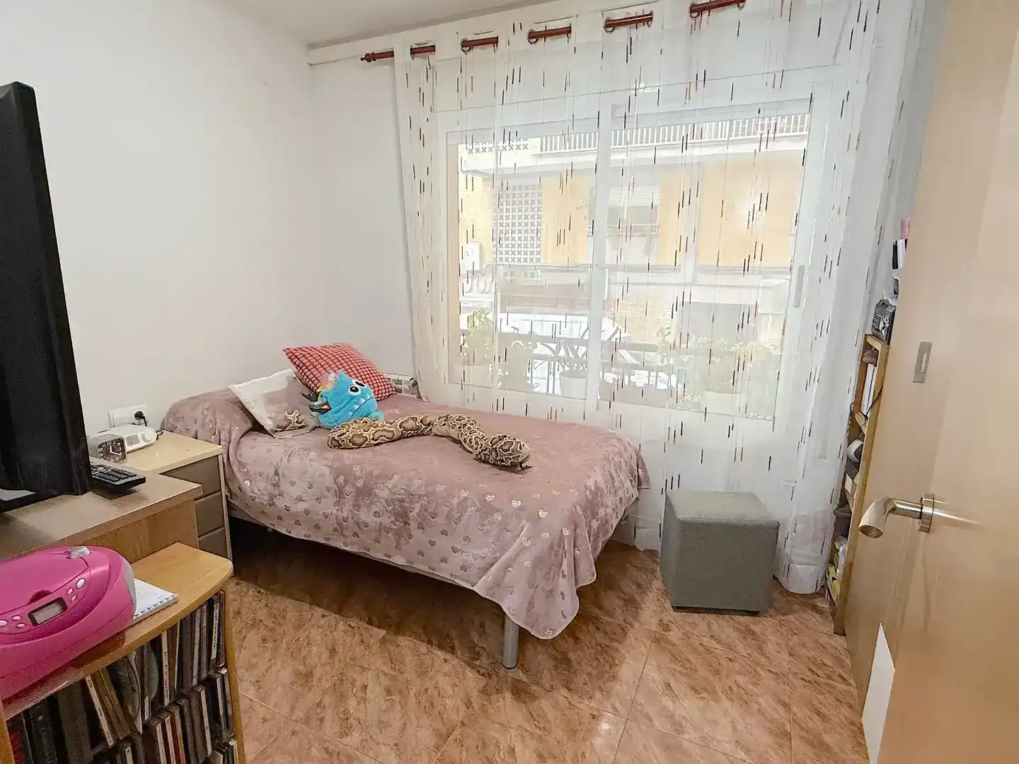 Bedroom of Flat for sale in Rubí  with Air Conditioner and Heating