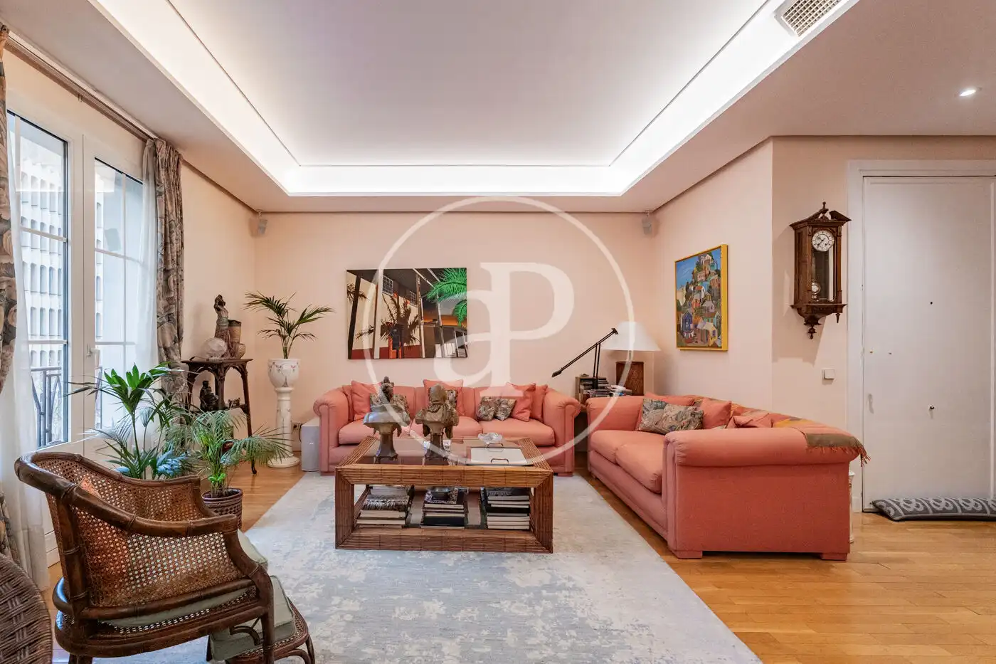 Sala de estar de Piso en venta en Madrid con Aire acondicionado, Calefacción y Balcón
