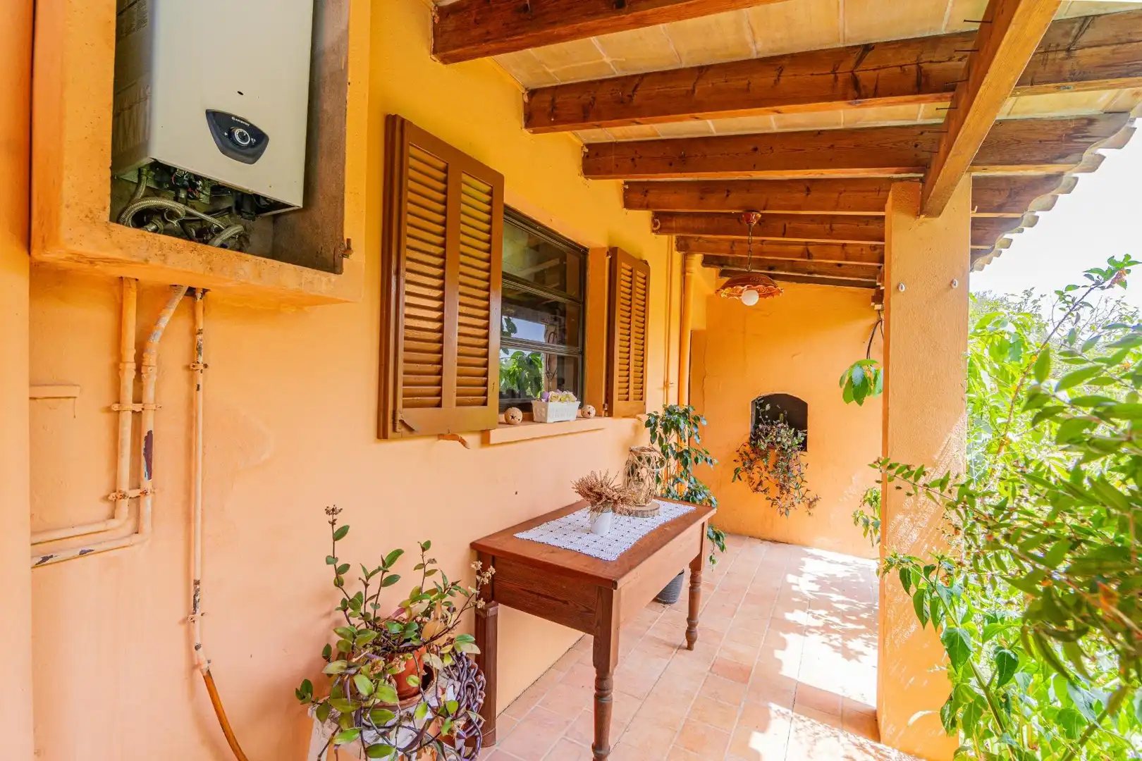 Terrassa de Casa o xalet en venda en Pollença amb Aire condicionat, Jardí privat i Terrassa
