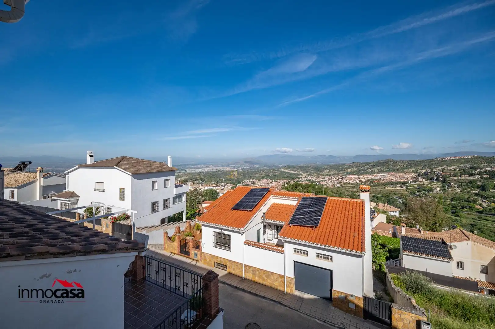 Vista exterior de Casa o chalet en venta en Víznar con Calefacción, Jardín privado y Terraza
