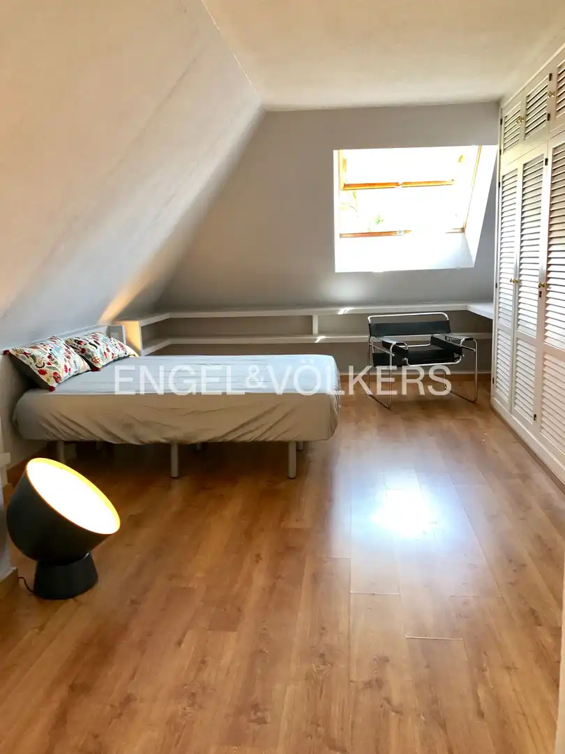 Bedroom of Flat for rent in Las Rozas de Madrid  with Air Conditioner, Heating and Parquet flooring
