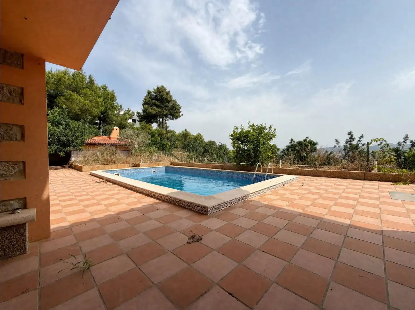 Piscina de Casa o xalet en venda en Santa Eulària des Riu amb Jardí privat, Terrassa i Traster