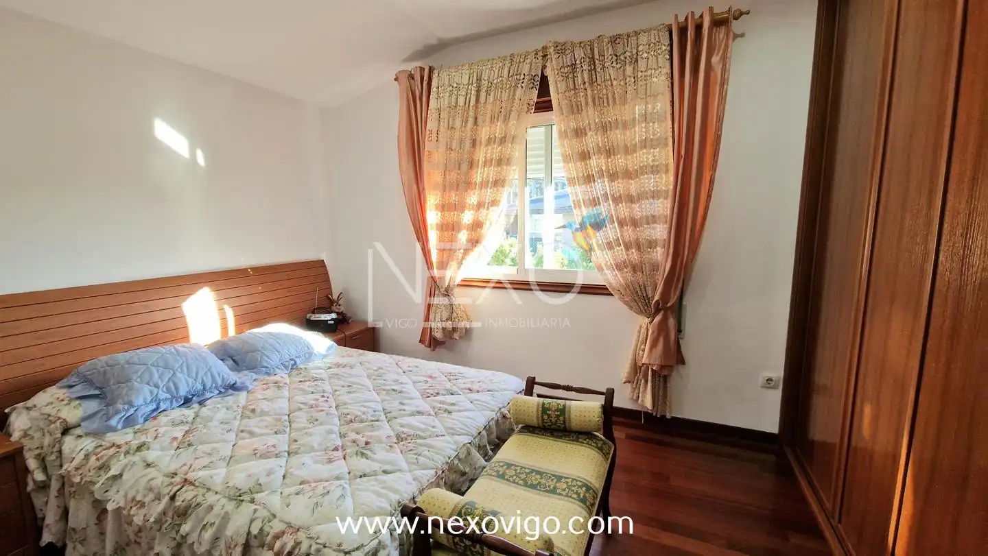 Habitación de Casa o chalet en venta en Moaña con Jardín privado, Terraza y Trastero